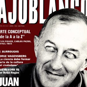 Cover of magazine Ajoblanco for Catalunya Barcelona documentary series
