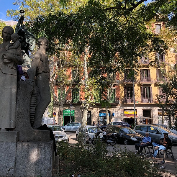 Barcelona's Plaça Goya