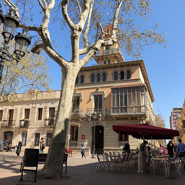 catalunya barcelona photo of Plaça Concordia in Barcelona