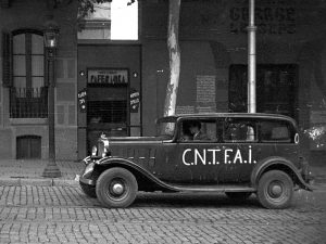 1937 - Autos operated by the CNT FAI.