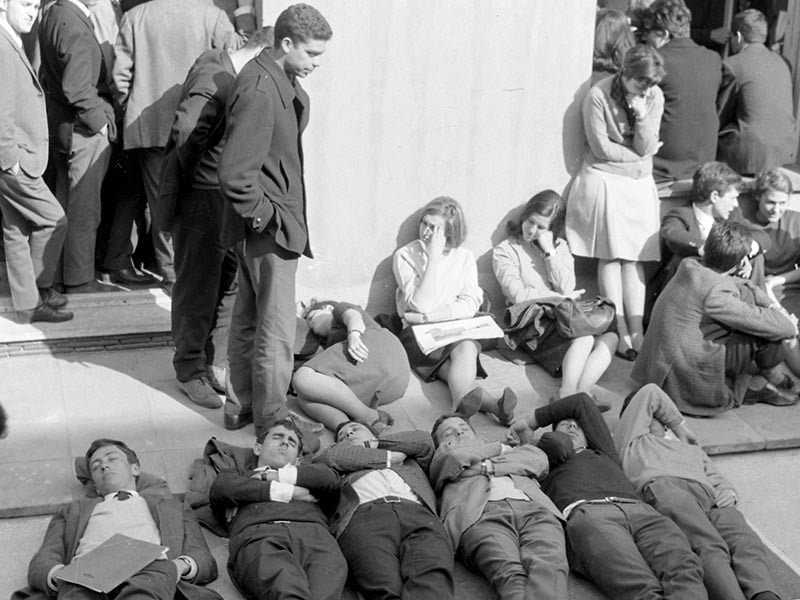 1966 - Caputxinada. Student Democractic Union of the University of Barcelona.