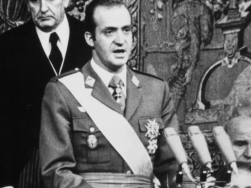 1981 - King Juan Carlos I addresses the coup attempt by Tejero.